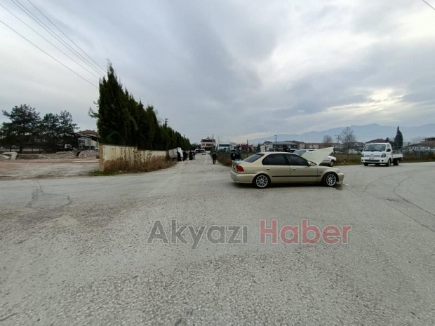 Sanayi yolunda kaza: 1 yaralı
