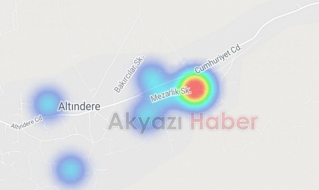 Akyazı'nın korona haritasında son durum