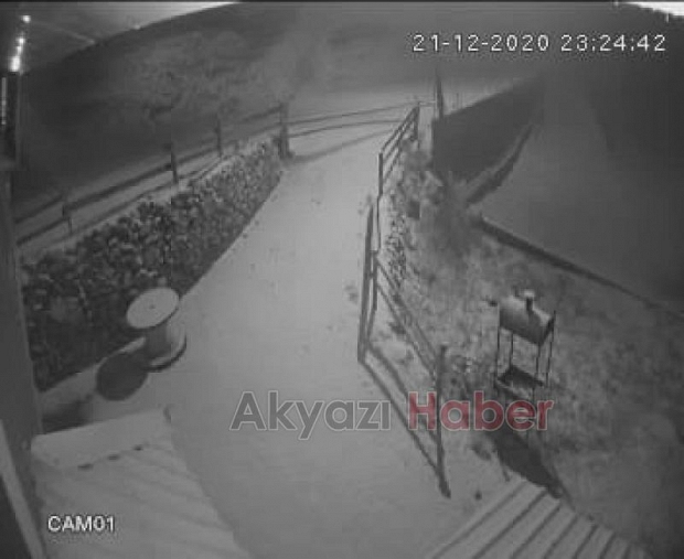 Keremali'de kar yağışı başladı