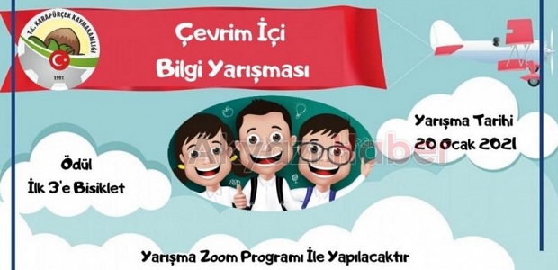 Karapürçek Kaymakamlığı ödüllü yarışma düzenliyor