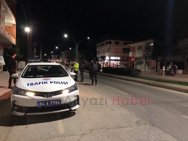 Akyazı'da polisten yılbaşı gecesi sıkı denetim