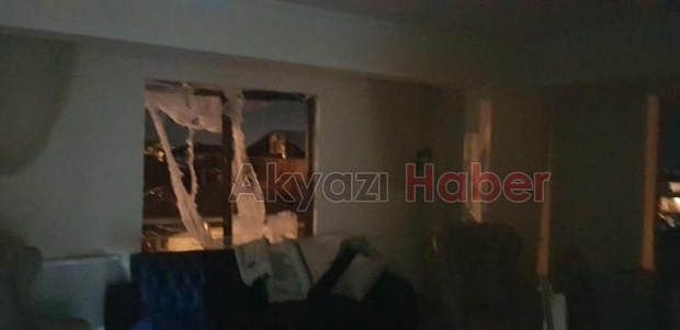 Doğalgaz bomba gibi patladı; daire yerle bir oldu