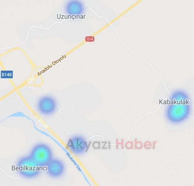 Akyazının korona haritasında son durum