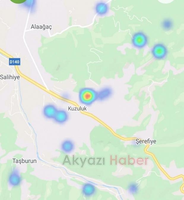Akyazının korona haritasında son durum