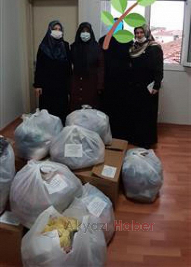 Akyazı'dan çocuklar üşümesin projesine destek