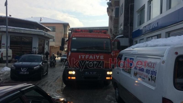 İnşaatın elektrik panosu yandı