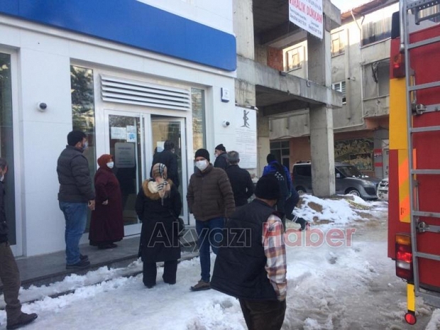 İnşaatın elektrik panosu yandı