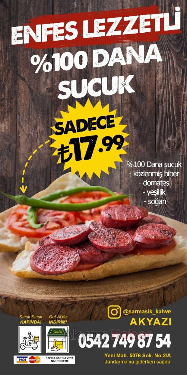 Sarmaşık Rastaurant Kahve hizmetinizde