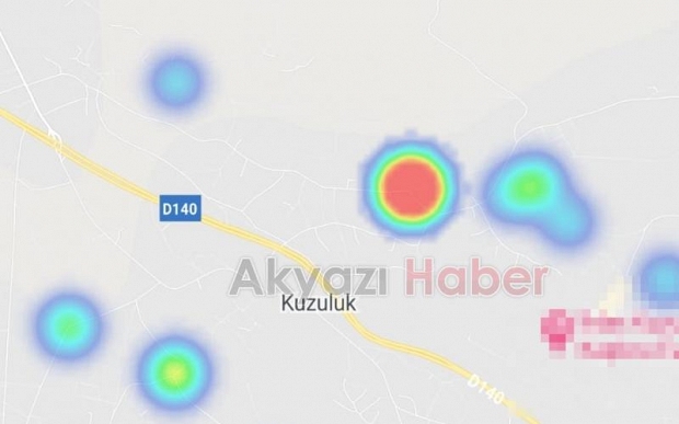 Akyazının korona haritasında son durum