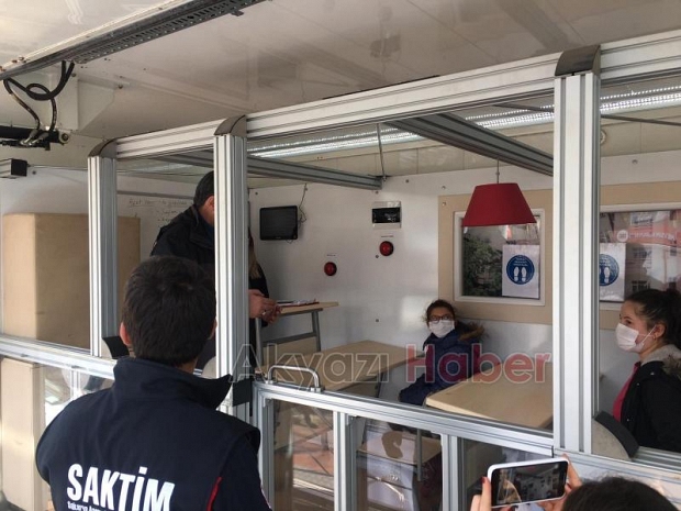 AFAD'ın simülasyon tırı Akyazı'da