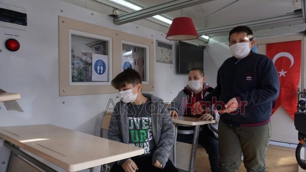 AFAD'ın simülasyon tırı Akyazı'da