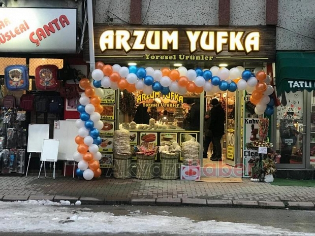 Arzum yufka yöresel ürünler Akyazı şubesi açıldı