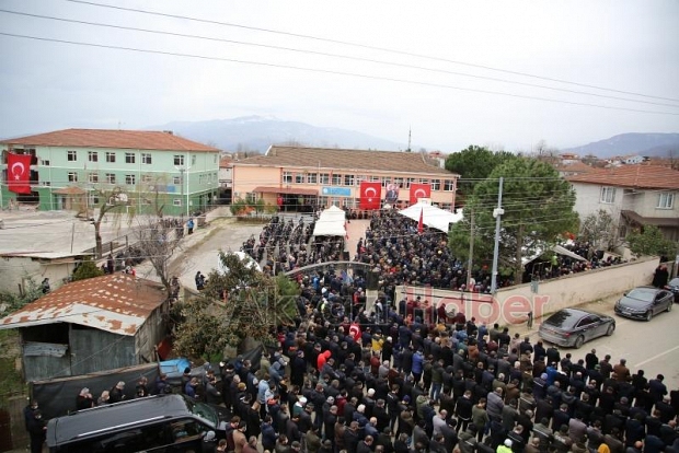 Sakarya şehidini dualarla uğurladı