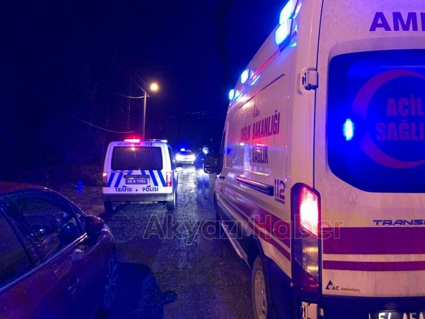 Akyazı'da silahlı saldırı ihbarı ekipleri alarma geçirdi