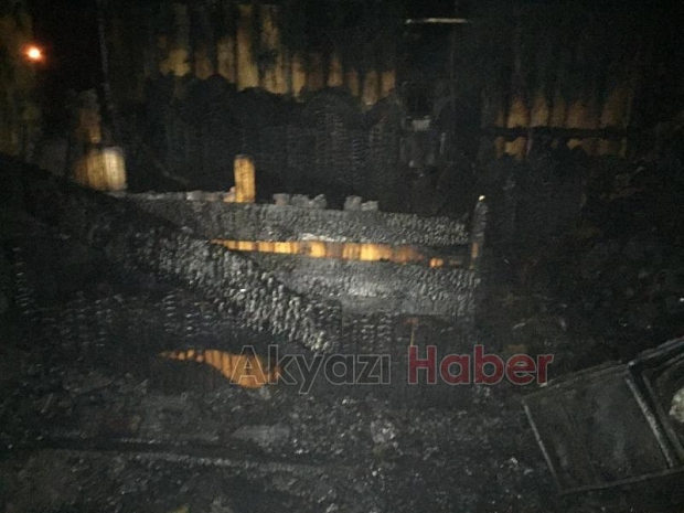 Akyazıda barakada feci ölüm