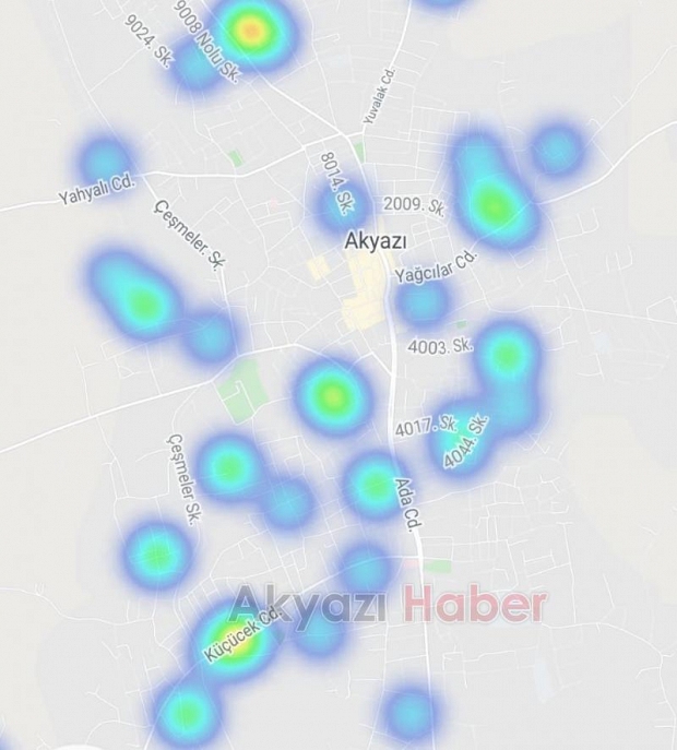 Akyazı'da o mahalleler yeniden kızardı