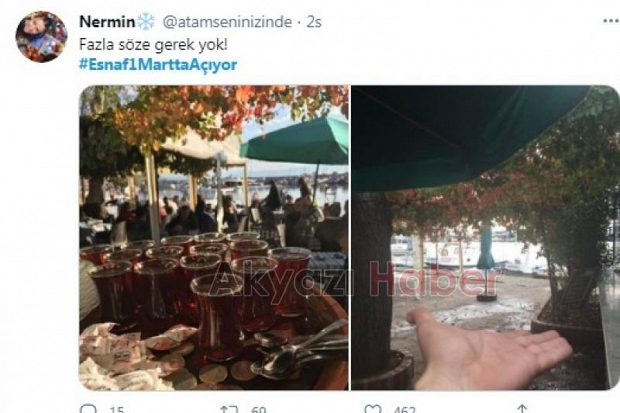 Esnaf1MarttaAçıyor hasthagı gündem oldu