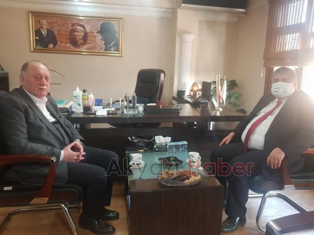 Akyazı Cumhuriyet Başsavcısı Gürel'den ATSO Başkanı Bayraktar'a ziyaret