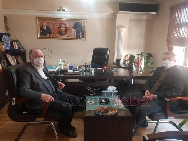 Recep Yıldırım, ATSO Başkanı Bayraktar'ı ziyaret etti