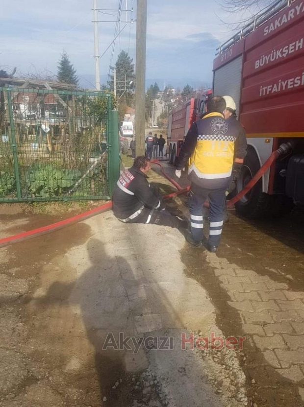 Atölye yangında küle döndü