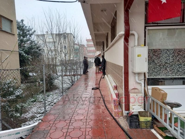 Şarjda bırakılan akülü araç yangın çıkardı