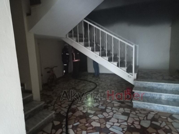 Şarjda bırakılan akülü araç yangın çıkardı