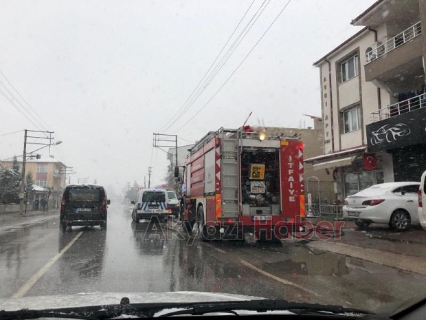 Şarjda bırakılan akülü araç yangın çıkardı