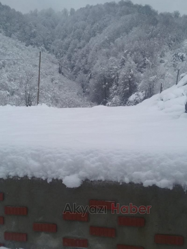 Akyazı günü böyle uyandı