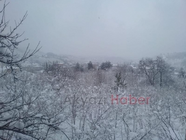 Akyazı günü böyle uyandı