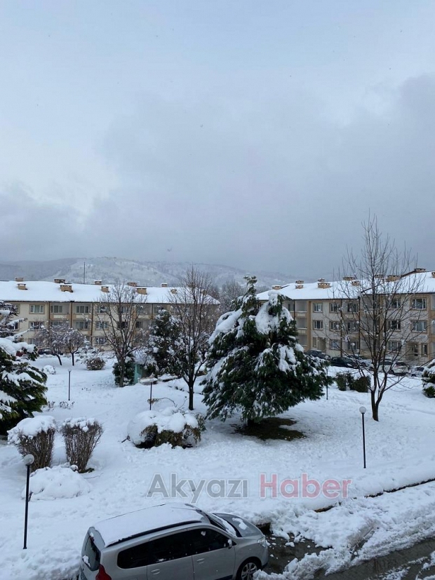Akyazı günü böyle uyandı