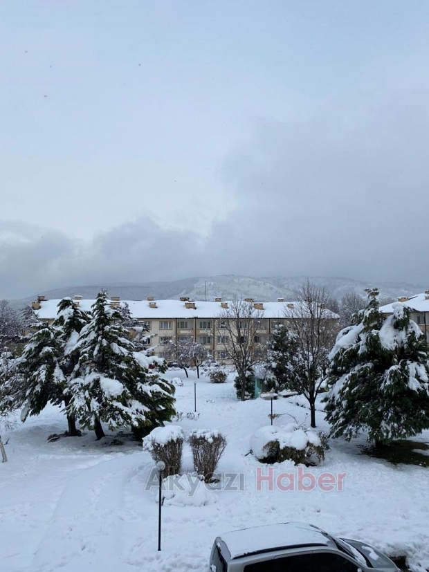 Akyazı günü böyle uyandı