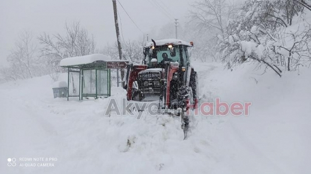 Akyazı günü böyle uyandı