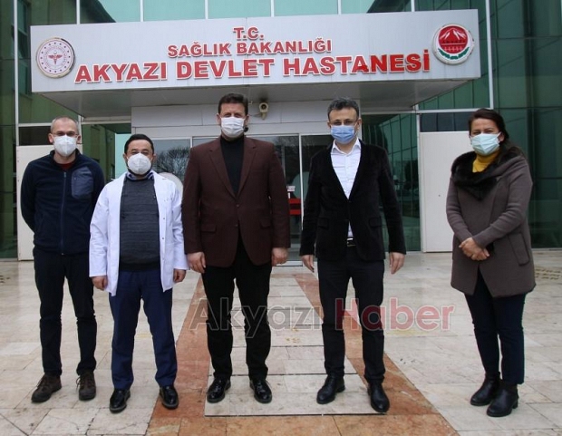 Kaymakam Güney ve Başkan Soykan koronavirüs aşısı oldu