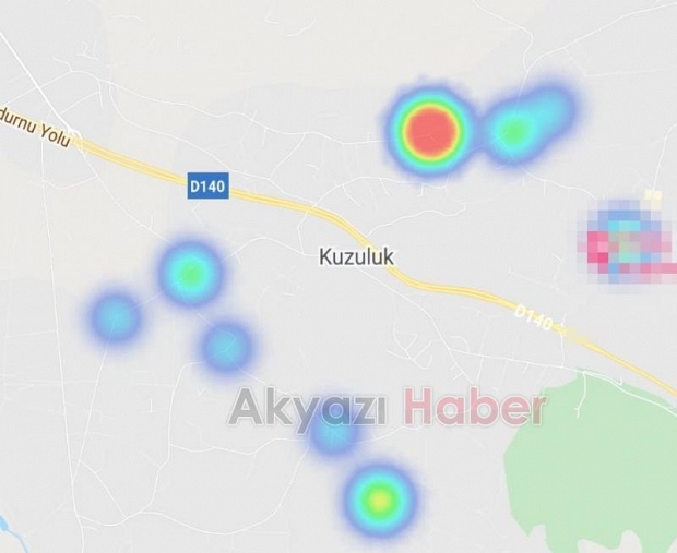 Akyazı'nın korona haritasında son durum