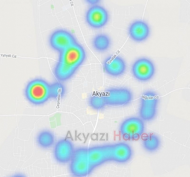Akyazı'nın korona haritasında son durum