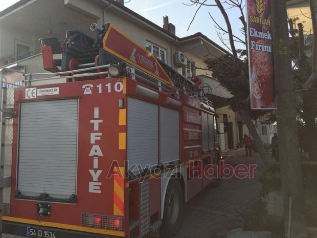 Akyazı'da panik anları