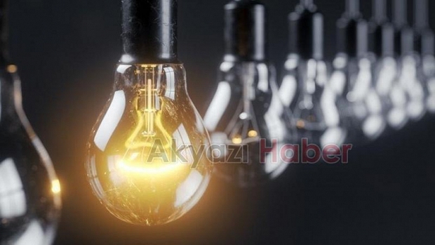 Akyazı'da elektrik kesintisi uyarısı