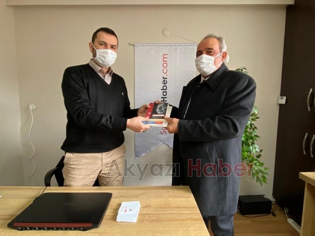 Saadet Partisi'nden Akyazı Haber'e ziyaret