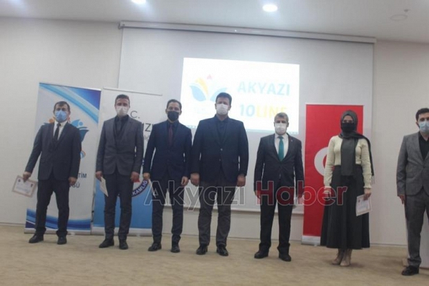 Akyazı 10Line ekibi ödüllerini aldı