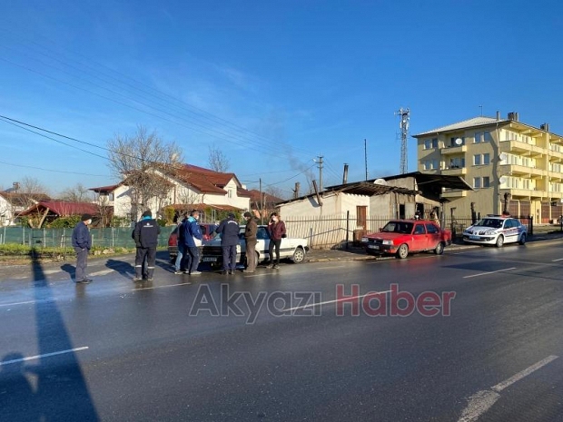 Karaçalılık yolunda sabah saatleri