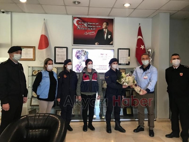 Yazaki'de çalışan kadınları ziyaret ettiler