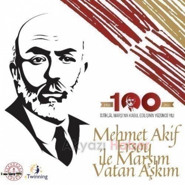 Akyazı'da Anaokulu öğrencilerinden İstiklal Marşı etkinliği