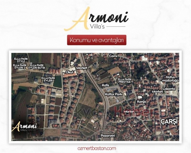 Özmert Baştan Group’tan Armoni Villa’s