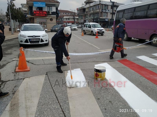 Akyazı kırmızı çizgisini çekti, öncelik yayaların