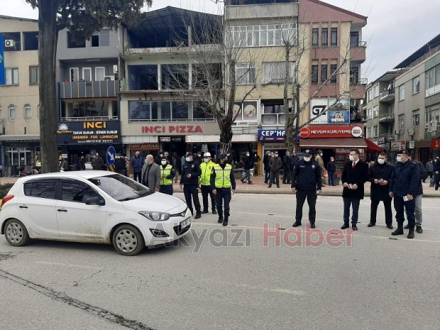 Akyazı protokolü kırmızı çizgi uygulamasına katıldı