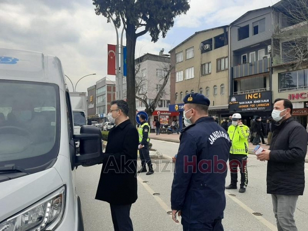 Akyazı protokolü kırmızı çizgi uygulamasına katıldı