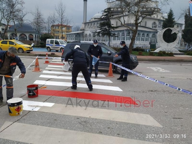 Akyazı protokolü kırmızı çizgi uygulamasına katıldı