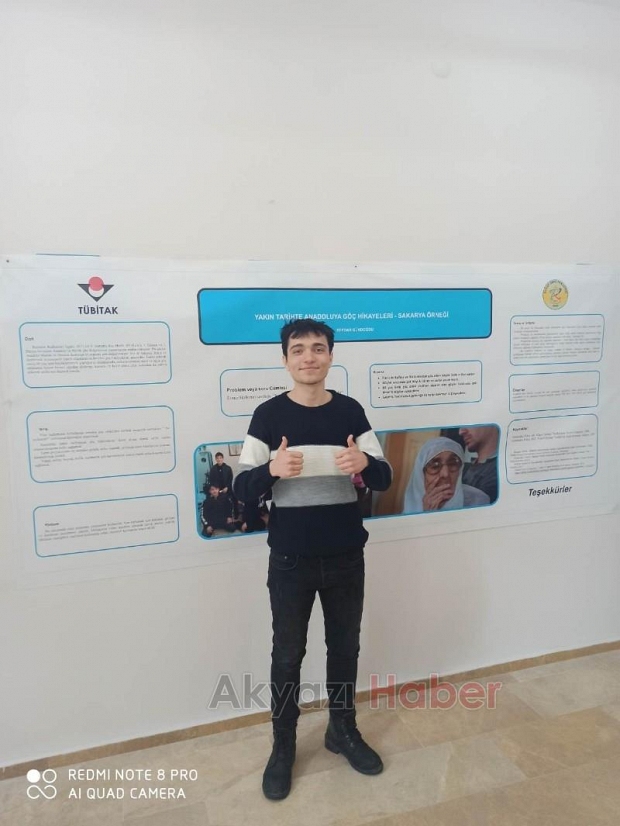 Eyyup Genç Fen Lisesi TÜBİTAK yarışmasında ikincilik aldı