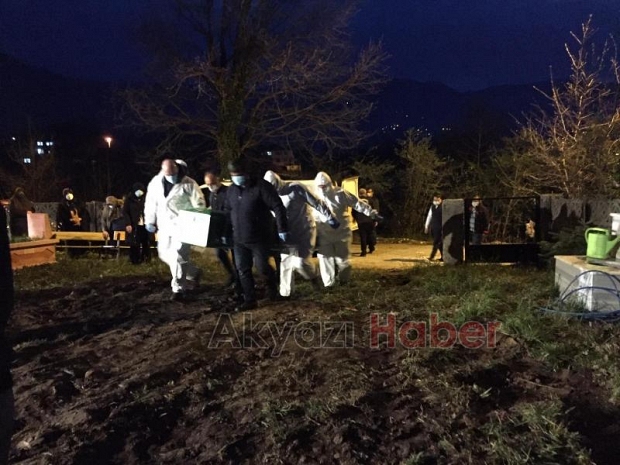 Koronadan ölen Akyazılı veteriner gece toprağa verildi