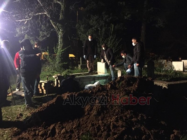 Koronadan ölen Akyazılı veteriner gece toprağa verildi